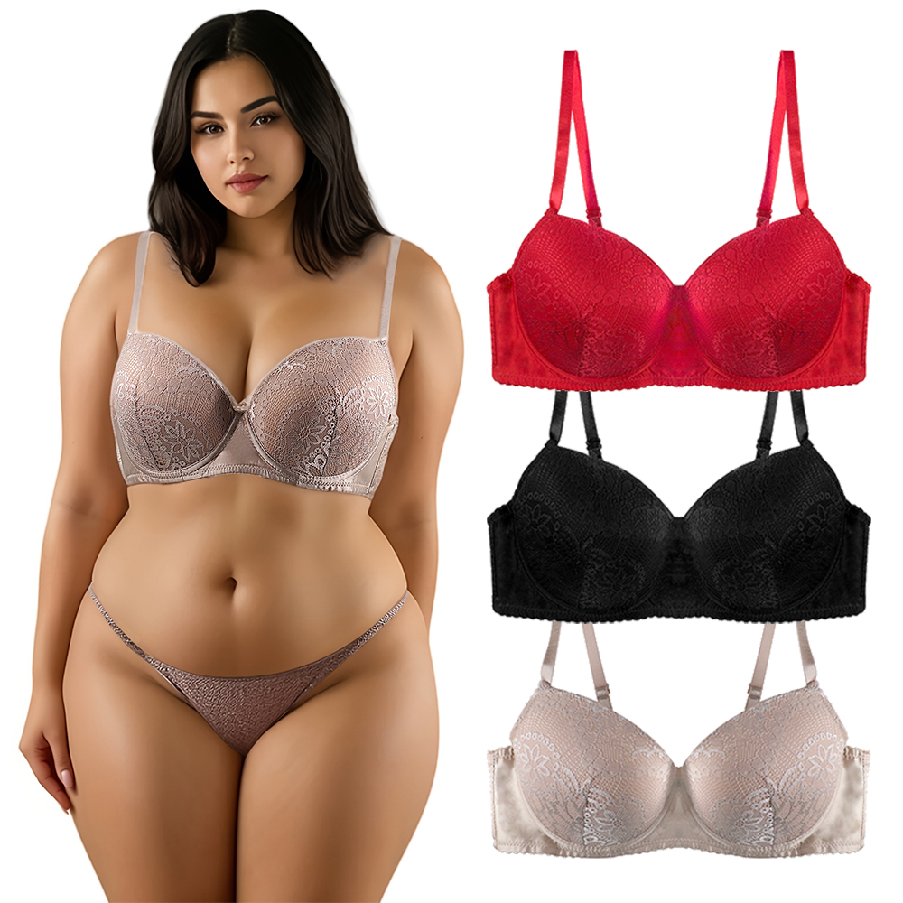 Lace push-up bra
