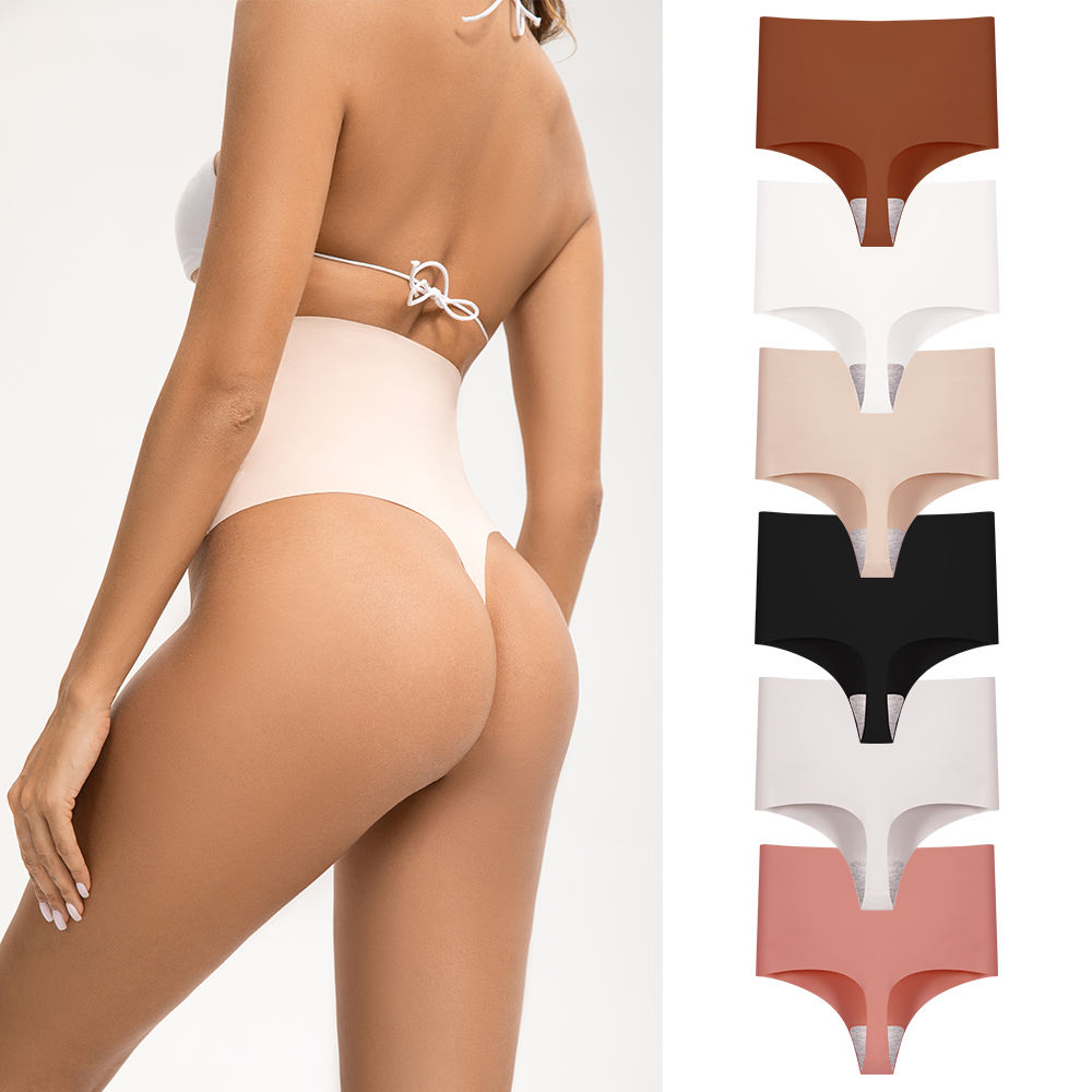 High waist shaping thong