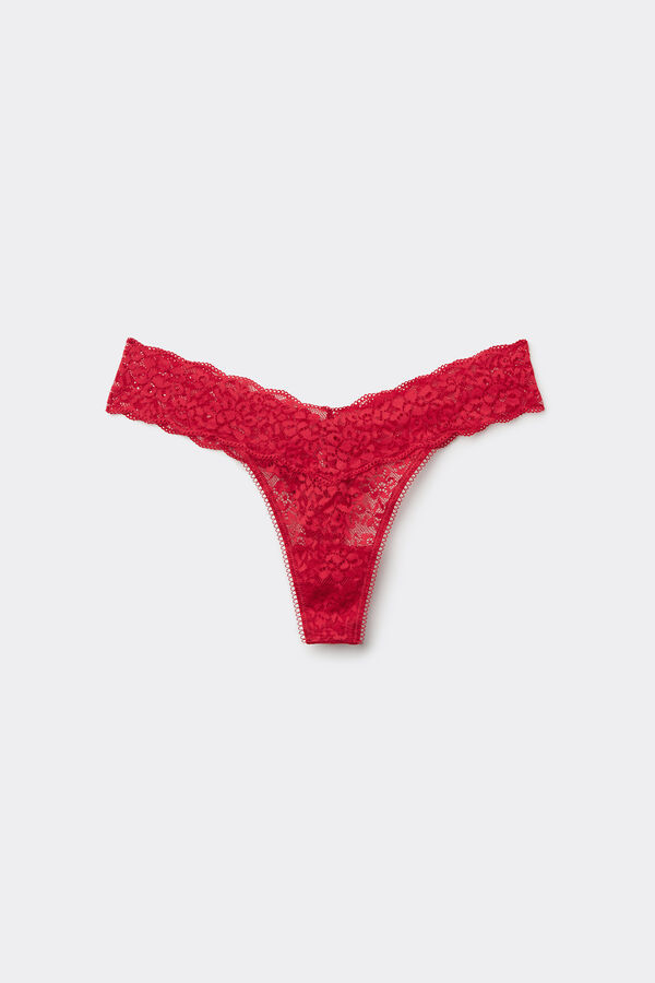 Private Label Thong Spec Style #12 - QC & Measurement Spec